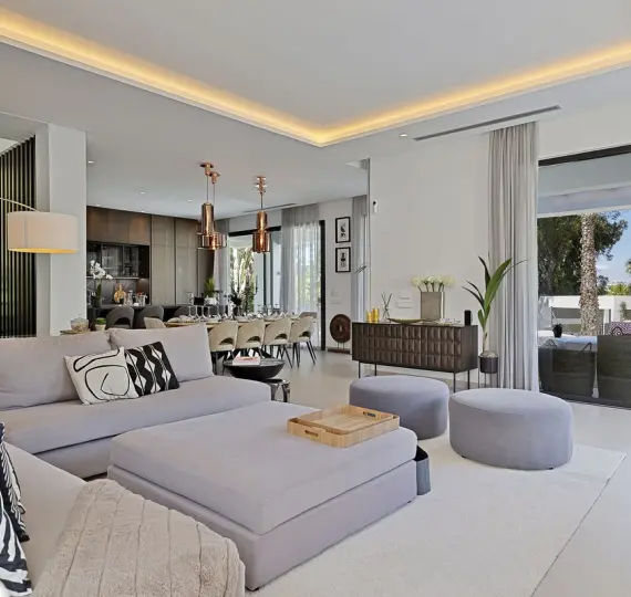 Long-term rent of detached villa in Marbella