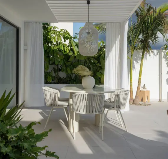 Short-term rent of detached villa in Nueva Andalucía