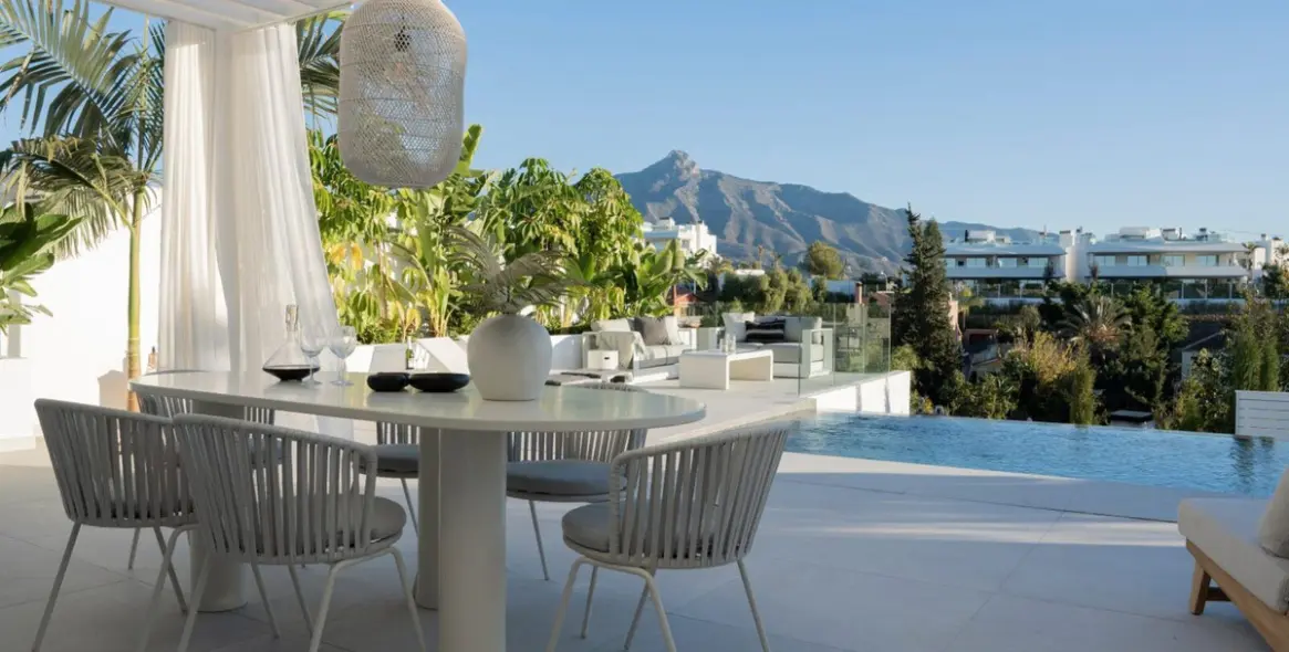 Краткосрочная аренда  отдельно стоящей виллы в Nueva Andalucía 6