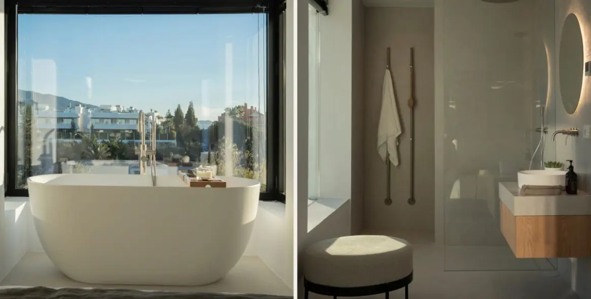 Краткосрочная аренда  отдельно стоящей виллы в Nueva Andalucía 14