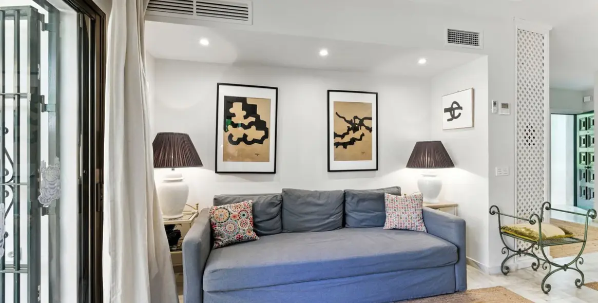 Long-term rent of ground floor apartment in Elviria 10