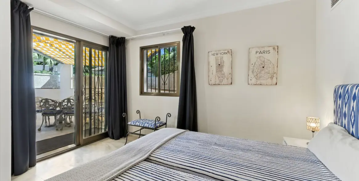 Long-term rent of ground floor apartment in Elviria 28