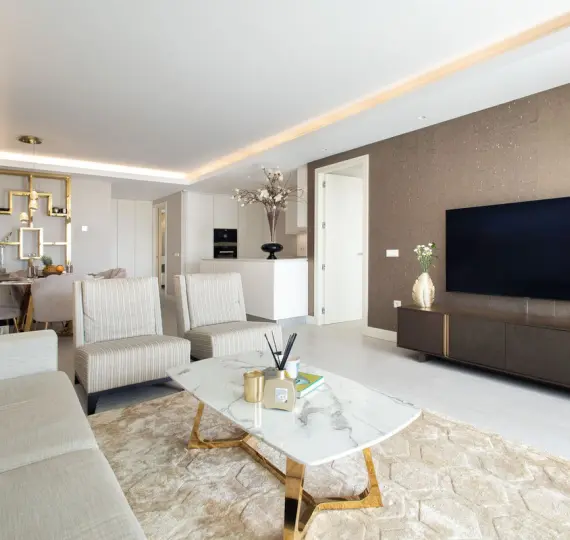 Long-term rent of middle floor apartment in Nueva Andalucía