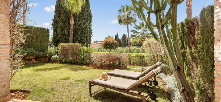 Short-term rent of ground floor apartment in Bahía de Marbella 2