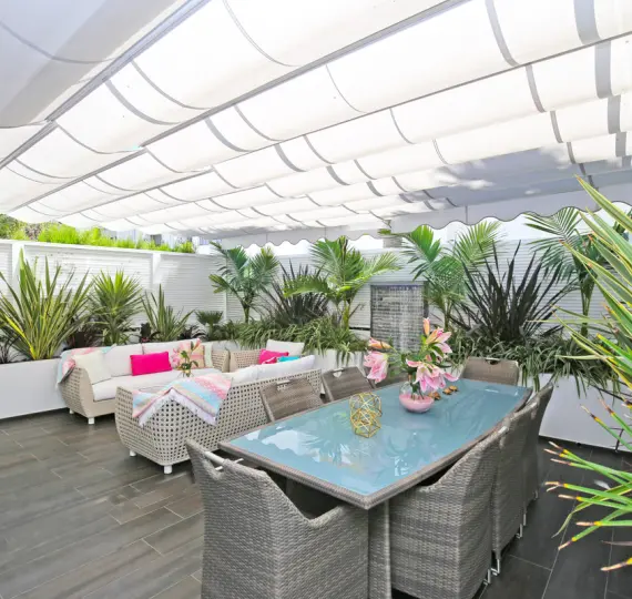 Short-term rent of townhouse in Marbella