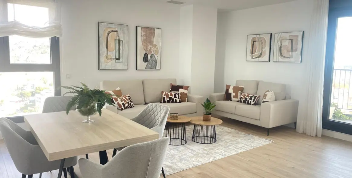 Long-term rent of middle floor apartment in Martiricos 4