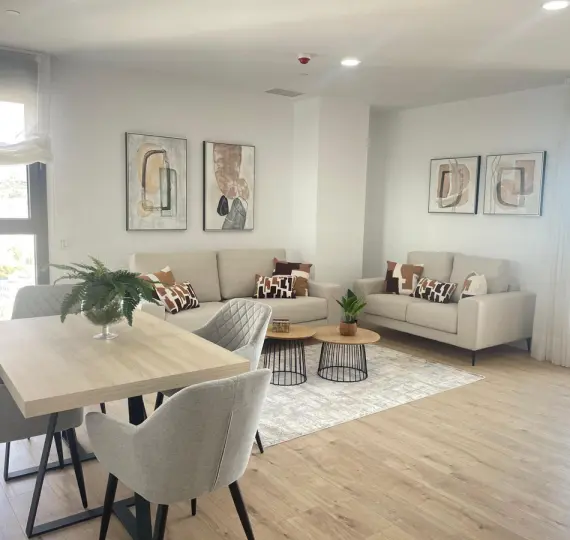 Long-term rent of middle floor apartment in Martiricos