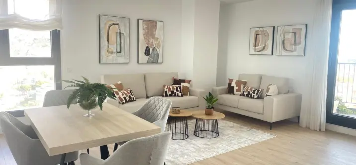 Long-term rent of middle floor apartment in Martiricos 3