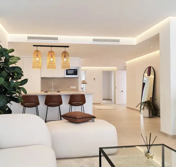 Long-term rent of ground floor apartment in Nueva Andalucía