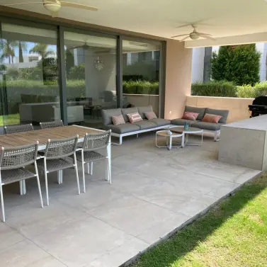 Long-term rent of ground floor apartment in Cancelada