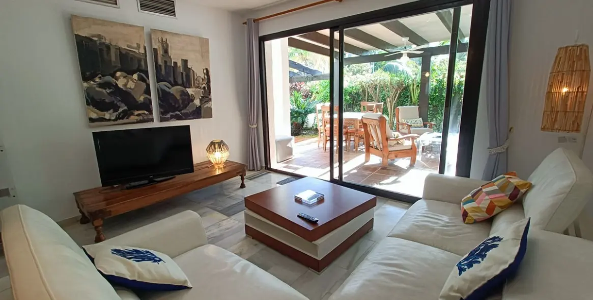 Долгосрочная аренда апартаментов на первом этаже в Puerto Banús 2