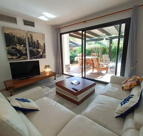 Long-term rent of ground floor apartment in Puerto Banús