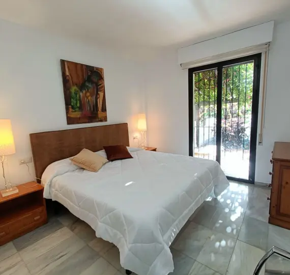 Long-term rent of ground floor apartment in Puerto Banús