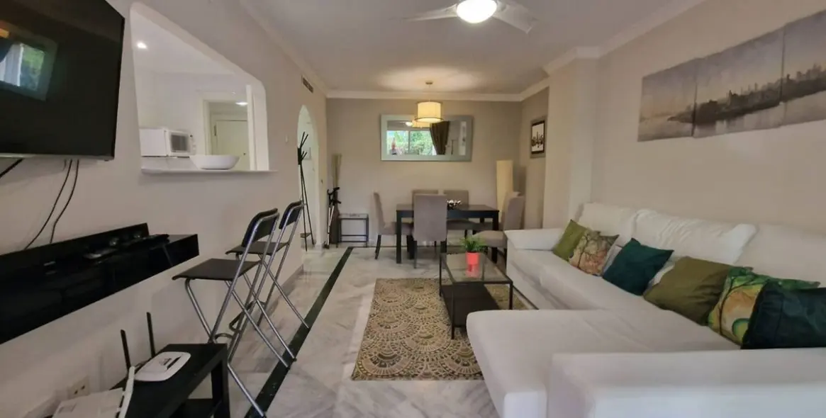 Long-term rent of ground floor apartment in Nueva Andalucía 13