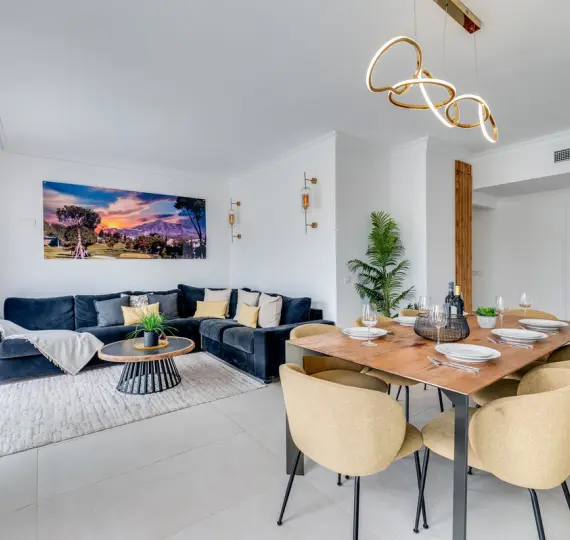 Short-term rent of middle floor apartment in Nueva Andalucía