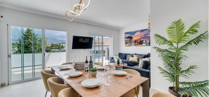 Short-term rent of middle floor apartment in Nueva Andalucía 3