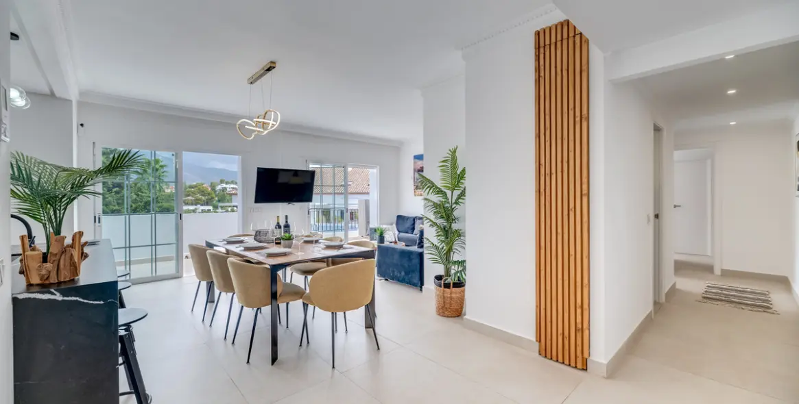 Short-term rent of middle floor apartment in Nueva Andalucía 6