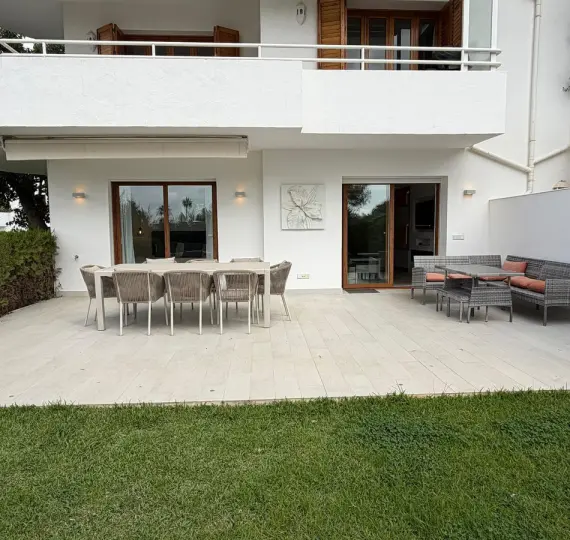 Long-term rent of ground floor apartment in Nueva Andalucía