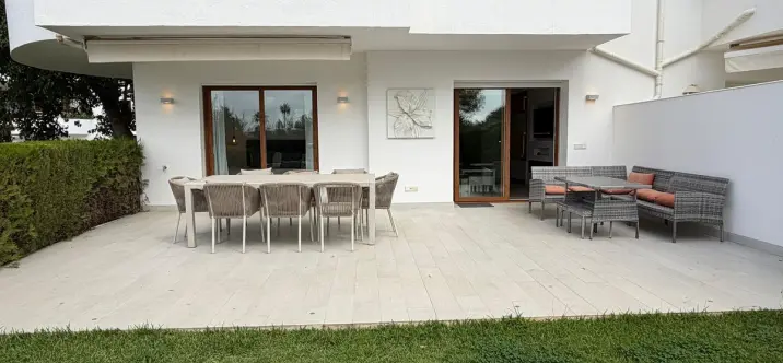 Long-term rent of ground floor apartment in Nueva Andalucía 0