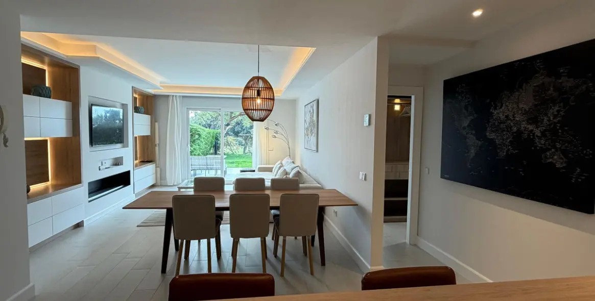 Long-term rent of ground floor apartment in Nueva Andalucía 8