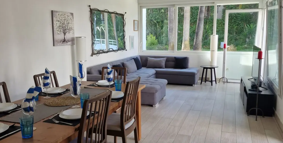 Long-term rent of ground floor apartment in Puerto Banús 7