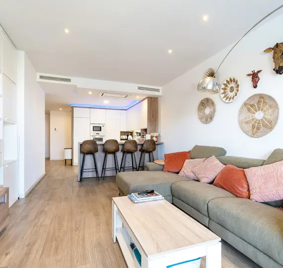 Долгосрочная аренда апартаментов на первом этаже в Cabopino