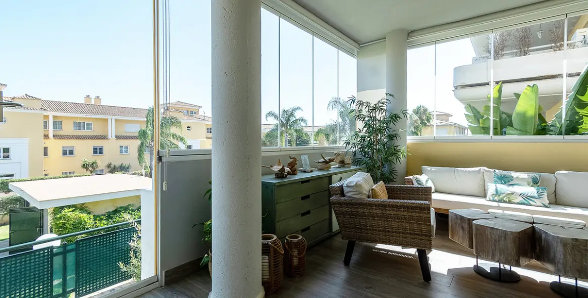 Long-term rent of ground floor apartment in Cabopino 7