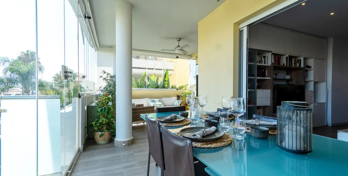 Long-term rent of ground floor apartment in Cabopino 10