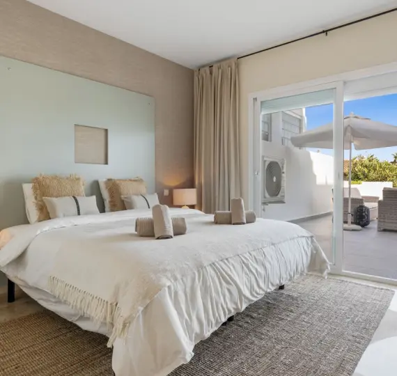 Long-term rent of ground floor apartment in Estepona