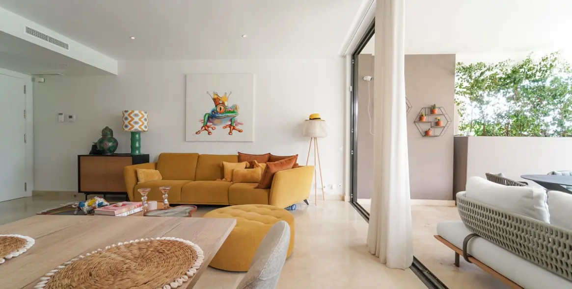 Долгосрочная аренда апартаментов на первом этаже в Cabopino 3