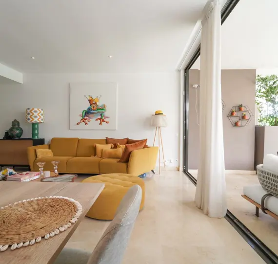 Долгосрочная аренда апартаментов на первом этаже в Cabopino