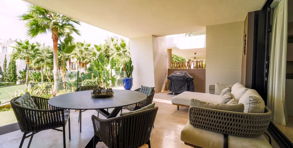 Долгосрочная аренда апартаментов на первом этаже в Cabopino 4