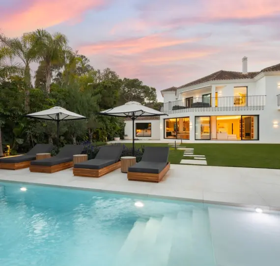 Long-term rent of detached villa in Marbella