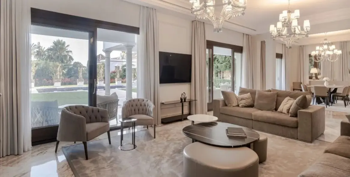 Краткосрочная аренда  отдельно стоящей виллы в Sierra Blanca 10