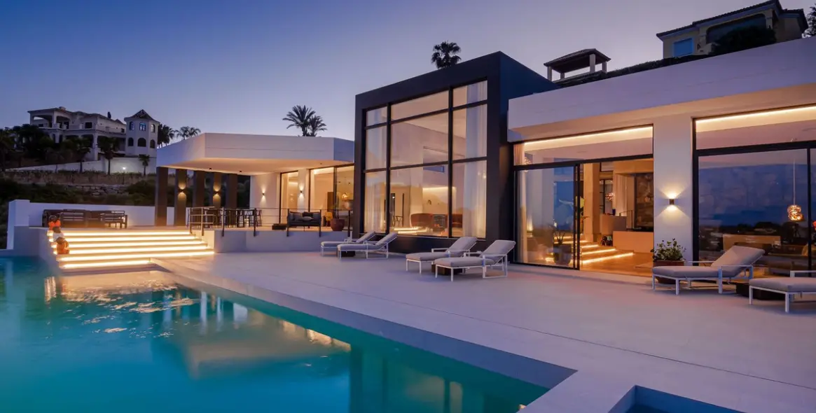 Краткосрочная аренда  отдельно стоящей виллы в Benahavís 2