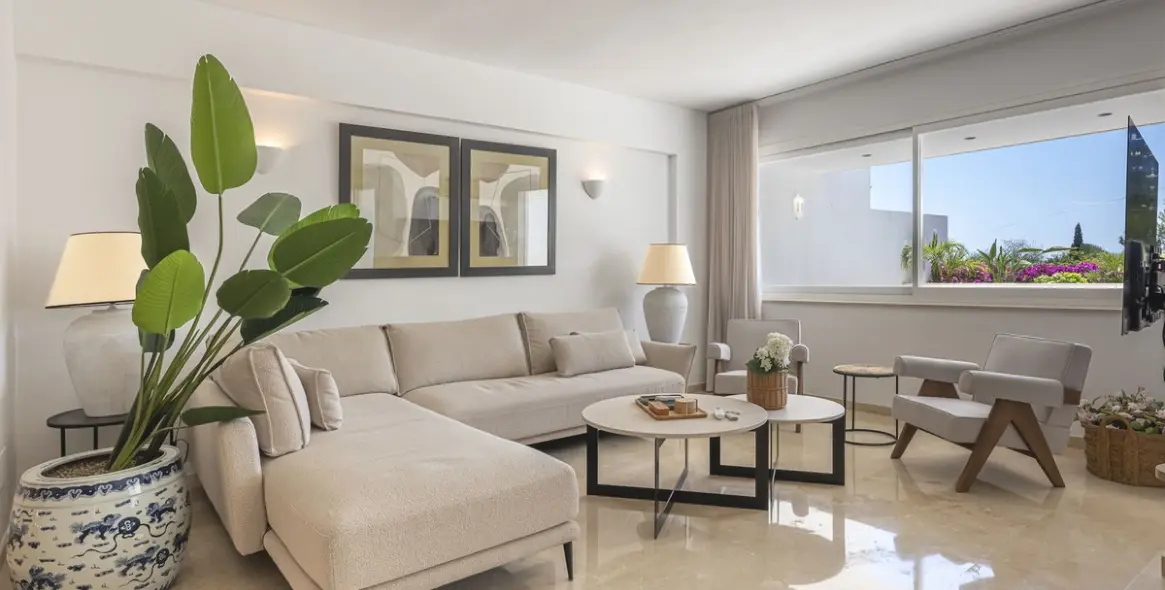 Долгосрочная аренда апартаментов на среднем этаже в Marbella (район The Golden Mile) 5