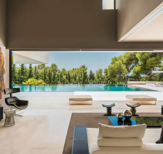 Short-term rent of detached villa in Marbella