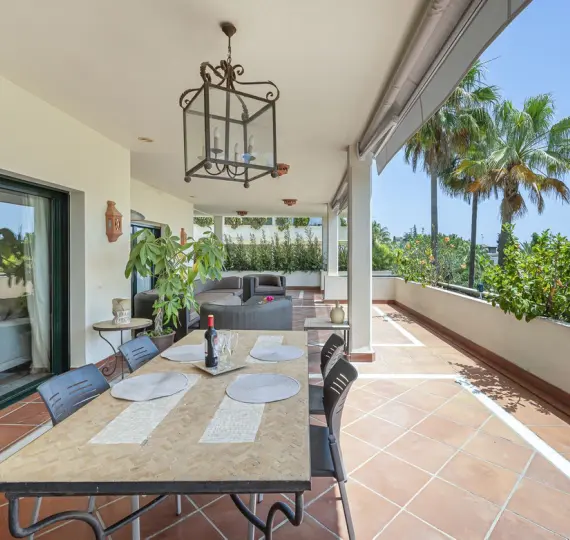 Short-term rent of ground floor apartment in The Golden Mile