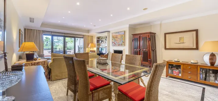 Short-term rent of ground floor apartment in The Golden Mile 3