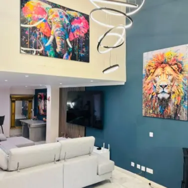 Short-term rent of detached villa in Marbella