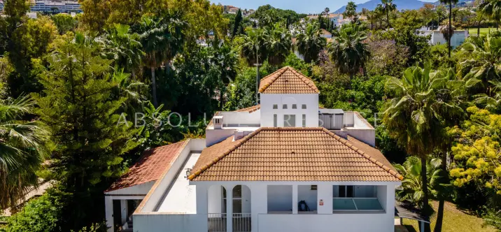 Short-term rent of detached villa in Nueva Andalucía 0