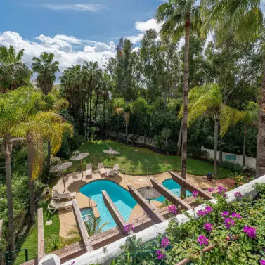 Short-term rent of penthouse duplex in Puerto Banús