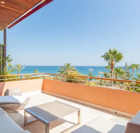 Alquiler a corto plazo de ático en Marbella