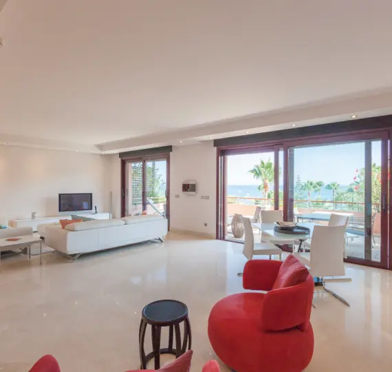 Alquiler a corto plazo de ático en Marbella