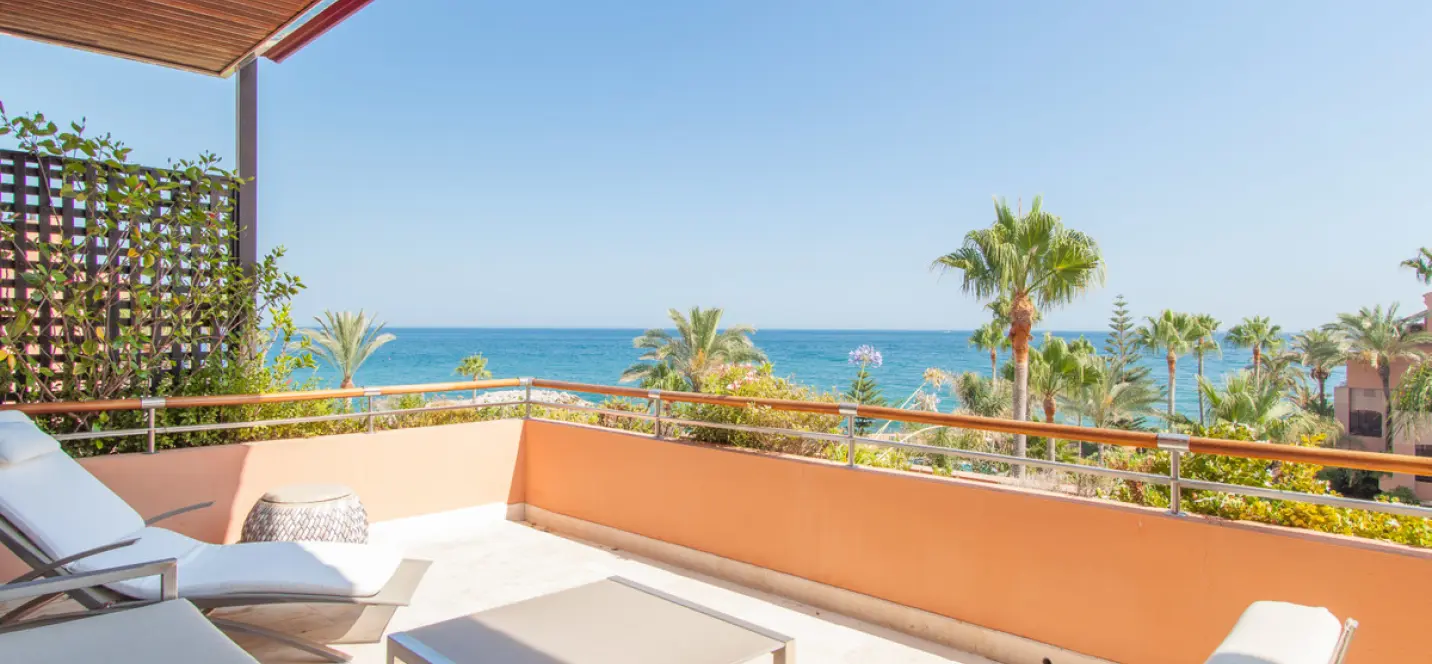 Short-term rent of penthouse in Marbella 0