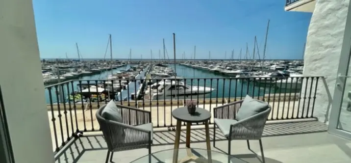 Short-term rent of middle floor apartment in Puerto Banús 1