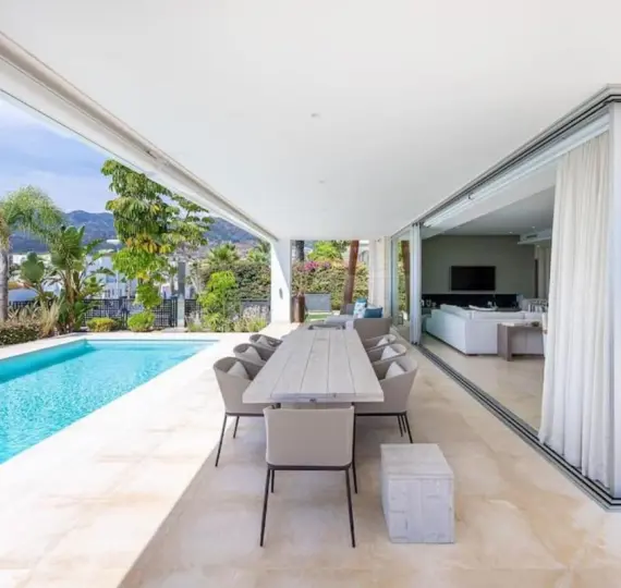 Краткосрочная аренда  отдельно стоящей виллы в Río Real