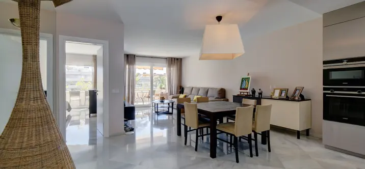 Short-term rent of middle floor apartment in Nueva Andalucía 2