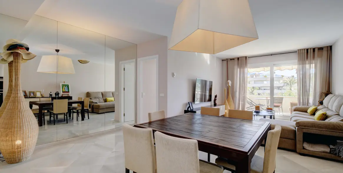 Short-term rent of middle floor apartment in Nueva Andalucía 11