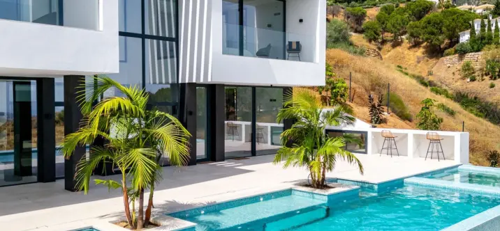 Краткосрочная аренда  отдельно стоящей виллы в Mijas 1